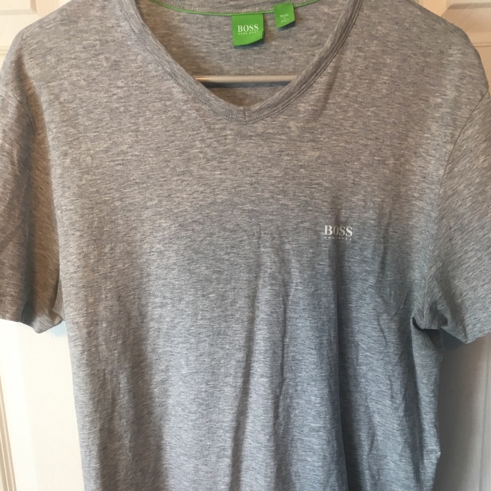 Grey Hugo boss t-shirt